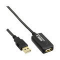 InLine® USB 2.0 Aktiv-Verl., mit Signalverstärkung Repeater, ST A / BU A, 5m