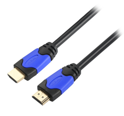 HighSpeed HDMI Kabel m. Ethernet -- Premium Zertif.,4K60Hz A-A St-St, 1m, sc