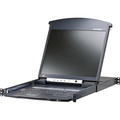 ATEN KL1516AiM DE Cat.5 KVM over IP Switch 16-Port 17-LCD, Dual-Rail, DE-Layout