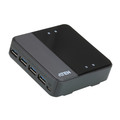 ATEN US434 USB 3.2 Gen 1 Switch, 4-Port Umschalter - 33305C