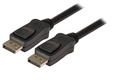 DisplayPort 1.2 Anschlusskabel -- 4K60HZ,Stecker-Stecker, 2m, schwarz