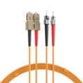 Duplex Patchkabel SC-ST OM2 -- 0,5m LSZH 3mm orange