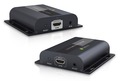 HDBitT HDMI Extender Sender/Empfänger over -- ,IP, mit IR, 120m - IDATA-EXTIP-383V4