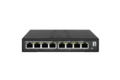 Hilbert 8-Port Gigabit PoE Smart Lite Switch -- 802.3at/af PoE 8PoE Output 112.8W PoE Power Budget