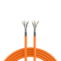 INFRALAN© Cat.7 1000 AWG23,S/FTP 4P CPR -- Eca orange, 50m