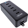 InLine® 5-Port USB-C PowerHub, Ladegerät-Erweiterung, max. 100W