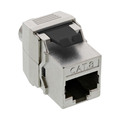 InLine® Keystone RJ45 Buchse, SNAP-In, Cat.8.1, Schraubverschluss - 76202G