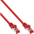 InLine® Patchkabel, S/FTP (PiMf), Cat.6, 250MHz, PVC, Kupfer, rot, - 76407R