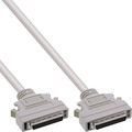 InLine® SCSI II Kabel, 50pol Mini Sub-D Stecker / Stecker, 1m - 15520