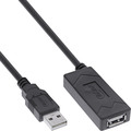 InLine® USB 2.0 Aktiv-Verlängerung, USB-A Stecker/Buchse, 12,5m - 34617A