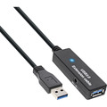 InLine® USB 3.2 Gen.1 Aktiv-Verlängerung, Stecker A an Buchse A, 15m - 35656