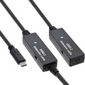 InLine® USB 3.2 Gen.1 Aktiv-Verlängerung, USB-C Stecker an USB-C 10m - 35655C