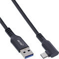 InLine® USB 3.2 Gen.1 Kabel, USB-C St gewinkelt - USB-A St für VR, - 35715V