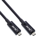 InLine® USB 3.2 Gen.2 AOC Kabel, USB-C Stecker/Stecker, schwarz, 3m - 35793A
