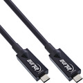 InLine® USB 3.2 Gen.2 AOC Kabel, USB-C Stecker/Stecker, schwarz, 5m - 35795A