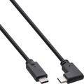InLine® USB 3.2 Gen.2 Kabel, USB-C Stecker/Stecker gewinkelt, 2m - 35702W