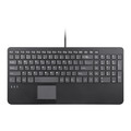 Perixx PERIBOARD-534 H DE, Kabelgebundene USB Tastatur - mit Touchpad - 57156G