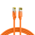 RJ45 Patchkabel Cat.6A S/FTP LSZH -- Draka UC900 TM31 orange 0,25m - K8560OR.0,25