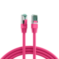 RJ45 Patchkabel Cat.6A S/FTP LSZH -- magenta 0,5m - MK6001.0,5MA