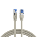 RJ45 Patchkabel Cat.6A S/FTP TPE -- Cat.7 Rohkabel superflex grau - K5525FGR.0,25