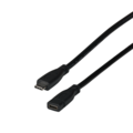 USB 3.2 Gen2 10Gbit 3A -- Verlängerungskabel, Typ-C Stecker - Typ- - EBUSBC-USBC10GE.0,2