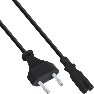 4043718115013 - Netzkabel Netzstecker auf Euro 8 C7 Stecker 10m