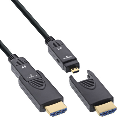 4043718333707 - HDMI AOC Kabel Ultra High Speed HDMI 8K4K Stecker abnehmbar 10m