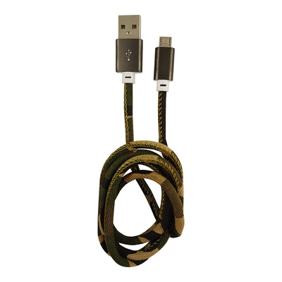 4260070127182 - LC-C-USB-MICRO-1M-5 USB A zu Micro-USB Kabel Camouflage grün 1m