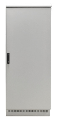 4049759185923 - 19 Netzwerkschrank 24HE 600x600 IP55 -- mit vormontiertem Sockel RAL7035