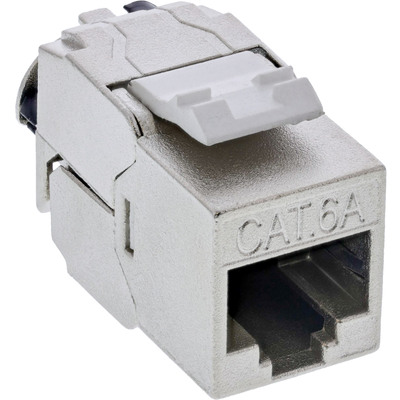 4043718312146 - 24er Bulk-Pack Keystone RJ45 Buchse Slim SNAP-In Cat6A integr Kab