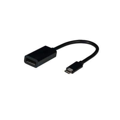 4049759271794 - EFB-Elektronik - Adapterkabel - USB-C (M) zu DisplayPort (W) - Thunderbolt 3 - 20 cm - Support von 4K 120 Hz Support von 8K 60 Hz