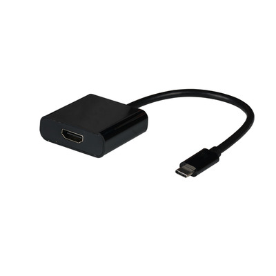 4049759271763 - EFB-Elektronik - Videoadapter - USB-C männlich zu HDMI weiblich - 15 cm - Schwarz - Support von 4K 30 Hz