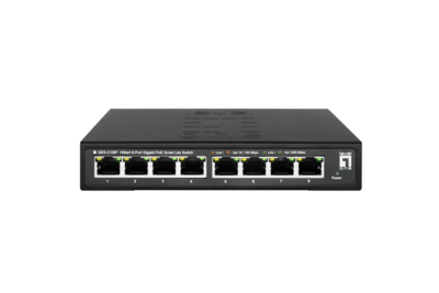 4015867229200 - Hilbert 8-Port Gigabit PoE Smart Lite Switch -- 8023at af PoE 8PoE Output 1128W PoE Power Budget