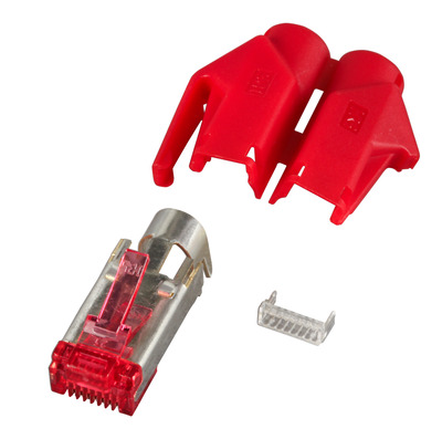 4049759116392 - RJ45-Hirose Stecker STP TM21 rot 100 -- Stück 3 Elemente Cat6