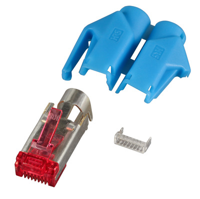 4049759116439 - RJ45-Hirose Stecker STP TM21 blau 100 -- Stück 3 Elemente Cat6