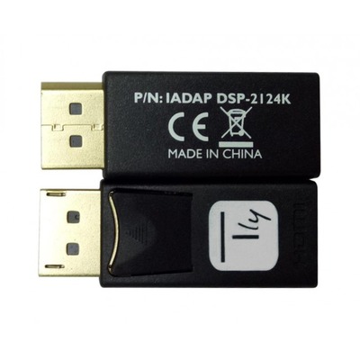 8051128109214 - Adapter - DisplayPort 12 Stecker auf -- HDMI 4K 60Hz