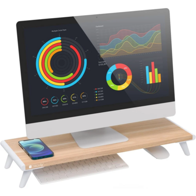 8059018368352 - Techly ergonomischer Monitorständer --