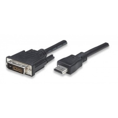 8057685304611 - HDMI zu DVI-D Anschlusskabel schwarz -- 18 m