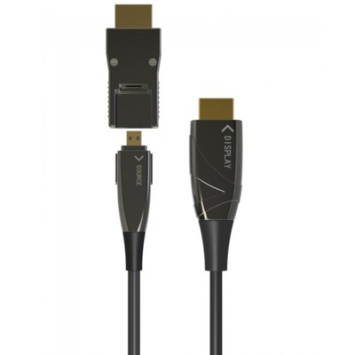 8051128107432 - ICOC-HDMIHY2D050 - Aktiv Optisches HDMI Kabel (AOC) 4K 60Hz Micro D > HDMI A 50