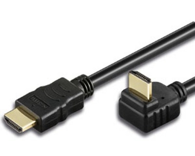 8057685306158 - ICOC-HDMI-LE-050 - High Speed HDMI Kabel mit Ethernet 90° 5 m