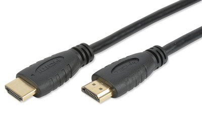 8054529025909 - HDMI 4K 60Hz High Speed Anschlusskabel -- mit Ethernet schwarz 1 m