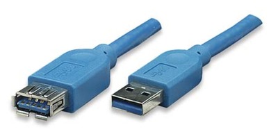 8057685304925 - USB30 Verlängerungskabel Stecker Typ A -- - Buchse Typ A Blau 2 m