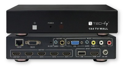 8054529025695 - HDMI Splitter 1x4 TV Wall --