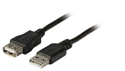 4049759106133 - EFB-Elektronik Premium - USB-Verlängerungskabel - USB (W) zu USB (M) - USB 20 - 18 m - geformt