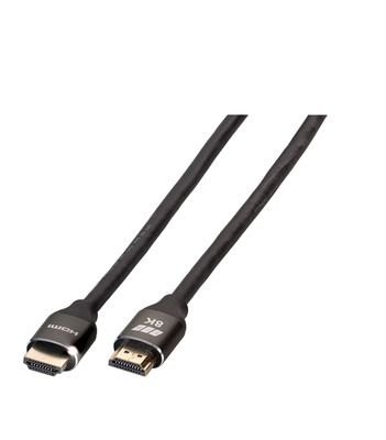 4049759228989 - Ultra HighSpeed HDMI Kabel with -- Ethernet 8K60HzA-A St-St Premium Alumi