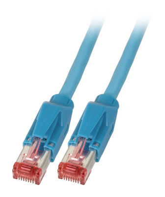 4049759015084 - RJ45 Patchkabel Cat6A S FTP FR HF -- Kerpen F6-90 TM21 blau 10m