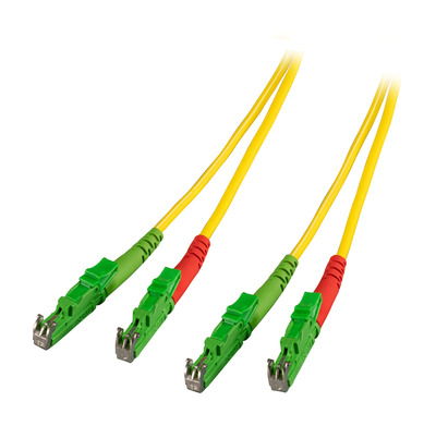 4049759025816 - Duplex Patchkabel E2000© APC-E2000© APC OS2 G657A1 -- 2m LSZH 3mm gelb