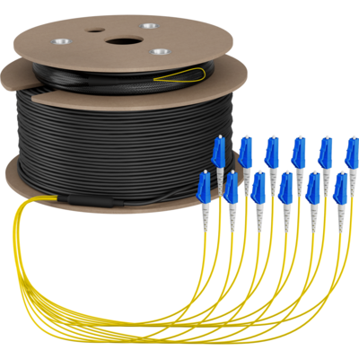 4049759306427 - Trunkkabel U-DQ(ZN)BH OS2 12E (1x12) LC-LC -- 140m Dca LSZH G657A1