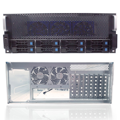 FANTEC SRC-4080X08, 4HE 19-Servergehäuse 8x SAS & SATA ohne Netzteil, 680mm (Produktbild 3)