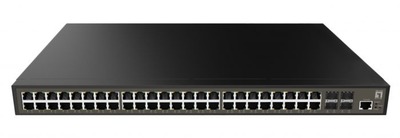 52-Port L2 Plus Managed Gigabit Switch,  -- 48 x Gigabit RJ45, 4 x Gigabit SFP